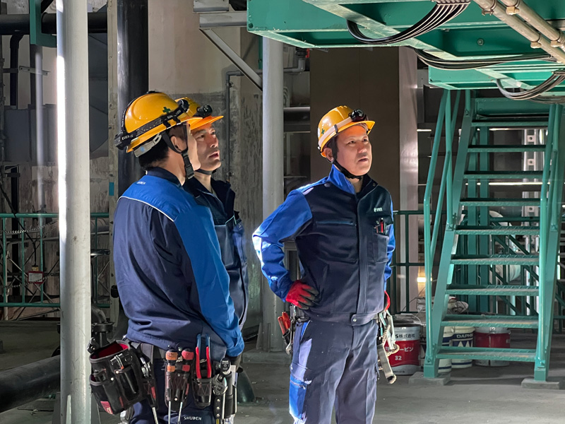 秀電社社員の仕事